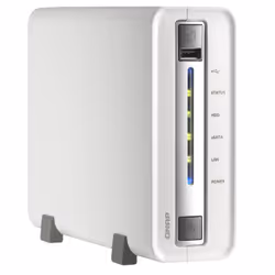 QNAP TS-112, 0.25 GB, DDR2, 0 TB