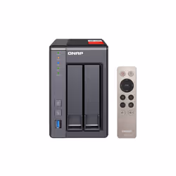 QNAP TS-251+, NAS, Tower, Intel® Celeron®, J1900, 2 GB, DDR3L