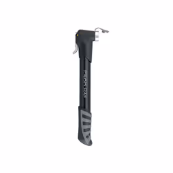 Topeak PEAK DX II, Hand air pump, Bicycle, Black, T-type grip, 6 bar, Aluminium