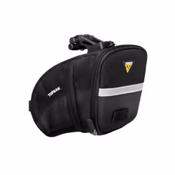 Topeak Aero Wedge, Saddle, Bicycle bag, Nylon, Black, 1.97 L, 210 mm