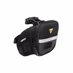 Topeak Aero Wedge, Saddle, Bicycle bag, Nylon, Black, 1.31 L, 200 mm