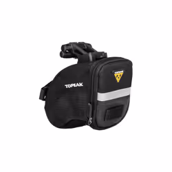 Topeak Aero Wedge, Saddle, Bicycle bag, Nylon, Black, 0.6 L, 170 mm