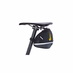 Topeak Wedge II Seat Pack - Black/Silver, Large