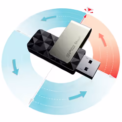 Silicon Power Blaze B30 USB flash drive 64 GB USB Type-A 3.2 Gen 1 (3.1 Gen 1) Black - Additional view 5