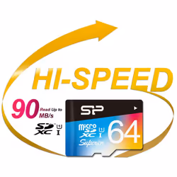 Silicon Power Superior 64 GB MicroSDXC UHS-I Class 10