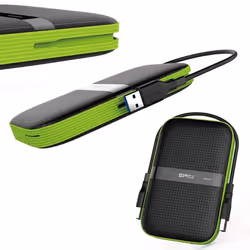 Silicon Power Armor A60 external hard drive 4 TB 2.5" Micro-USB B 3.2 Gen 1 (3.1 Gen 1) Black, Green - Additional view 5