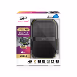 Silicon Power Armor A60 external hard drive 4 TB 2.5" Micro-USB B 3.2 Gen 1 (3.1 Gen 1) Black, Green - Additional view 8