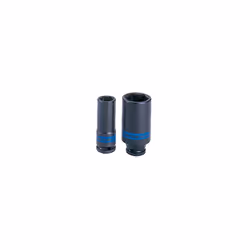 443541M 6 Point Drive Deep Impact Socket, 41 mm, 1/2-inch, Black