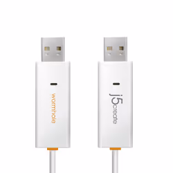 j5create JUC400 Wormhole™ Switch - Windows® & Mac®, White, 1.8 m - Additional view 4