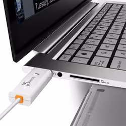 j5create JUC400 Wormhole™ Switch - Windows® & Mac®, White, 1.8 m - Additional view 6
