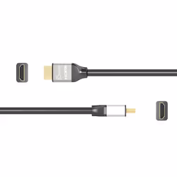 j5create JDC52 Ultra HD 4K HDMI™ Cable, Black and Grey, 2 m - Additional view 4