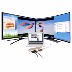 j5create JCD381-N USB Type-C™ Dual HDMI Mini Dock-Ethernet/ USB 3.1 HUB / PD2.0 - Additional view 4