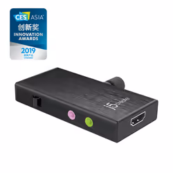 j5create JVA02 Live Capture Adapter HDMI™ to USB-C™ with Power Delivery, Black, Black, USB 3.2 Gen 1 (3.1 Gen 1), 1920 x 1080 ...