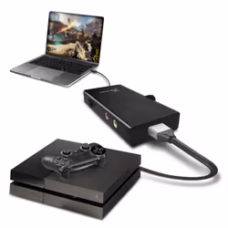 j5create JVA02 Live Capture Adapter HDMI™ to USB-C™ with Power Delivery, Black - Additional view 8