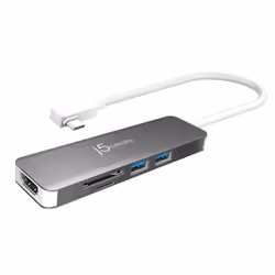Expand the connectivity and upgrade the transfer speed of your USB-C™-equipped laptop with this USB-C™ 3.1 Gen 2 multi-adapte ...