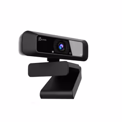 j5create JVCU100 USB™ HD Webcam with 360° Rotation, 1080p Video Capture Resolution, Black - Additional view 4