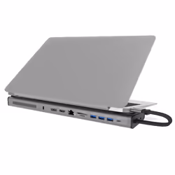 j5create JCD552 M.2 NVMe® USB-C® Gen 2 Docking Station, Silver and Black - Additional view 4