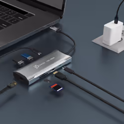j5create JCD393 4K60 Elite USB-C® 10Gbps Mini Dock, Space Grey - Additional view 7