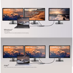j5create JCD397-N 4K60 Elite USB-C® Multi-Monitor Mini Dock - Additional view 8