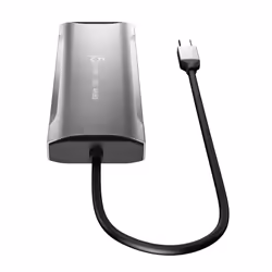 j5create JCD392 4K60 Elite USB-C® 10Gbps Travel Dock, Space Grey - Additional view 5