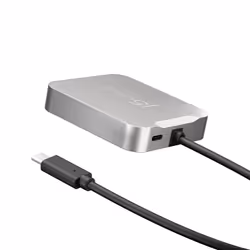 j5create JCD391 4K60 Elite USB-C® PD Multi-Port Adapter, Silver - Additional view 4