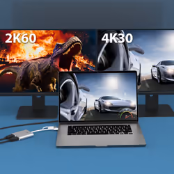 j5create JCA365-N USB-C® to Dual HDMI™ Multi-Monitor Adapter - Additional view 5