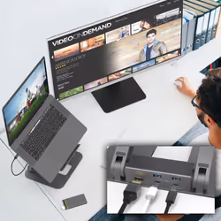 j5create JTS327 Multi-Angle 4K Docking Stand - Additional view 4