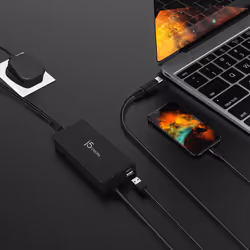 j5create JUP2290C-FN 100W PD USB-C® Super Charger - UK, Black, includes 1.2 m cable - Additional view 4