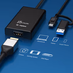 j5create JVA11-N 4K HDMI™ Capture Adapter - Additional view 6