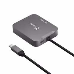 j5create JCD3191 4K60 Elite USB-C® Travel Adapter, Black - Additional view 2