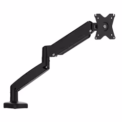 j5create JTSA101 Ergonomic Monitor Mount, Black, Clamp/Grommet, 8 kg, 43.2 cm (17"), 81.3 cm (32"), 100 x 100 mm, Black
