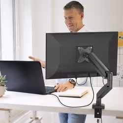 j5create JTSA101 Ergonomic Monitor Mount, Black - Additional view 6