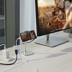j5create JCA152 USB-C® to 4K HDMI™ Adapter with Power Delivery, Black - Additional view 4