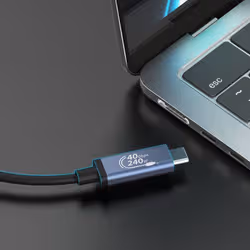 j5create JUC29L08 USB 40Gbps 240W USB Type-C® Cable - Additional view 5