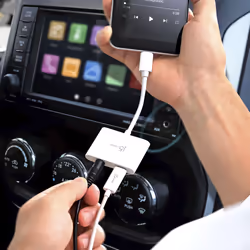 j5create JCA122 USB-C® to 3.5mm Audio Adapter with Power Delivery, Black - Additional view 7