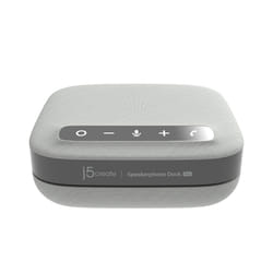 j5create JCDS337 USB-C® Dual 4K Speakerphone Dock Pro, Black