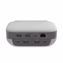 j5create JCDS337 USB-C® Dual 4K Speakerphone Dock Pro, Black - Additional view 2