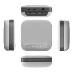 j5create JCDS337 USB-C® Dual 4K Speakerphone Dock Pro, Black - Additional view 4