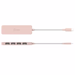 j5create Eco-Friendly USB-C to 4-Port Type-A Gen 2 Hub - Additional view 4