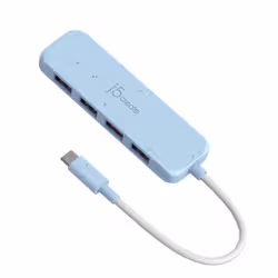j5create Eco-Friendly USB-C to 4-Port Type-A Gen 2 Hub - Additional view 3