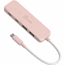 j5create Eco-Friendly USB-C to 4-Port Type-C & Type-A Gen 2 Hub - Additional view 3