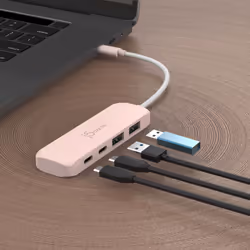 j5create Eco-Friendly USB-C to 4-Port Type-C & Type-A Gen 2 Hub - Additional view 5