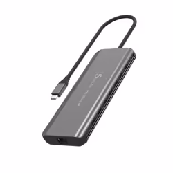 j5create JCD398 USB-C® Dual 4K HDMI™ 10Gbps Mini Dock, Black
