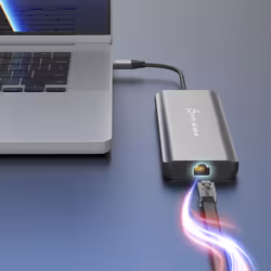 j5create JCD398 USB-C® Dual 4K HDMI™ 10Gbps Mini Dock, Black - Additional view 7