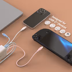 j5create JUCX18L18W USB-C® 60W Ultra Soft Double-Braided Fast Charging Cable - Additional view 7