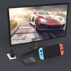 j5create JCD620 Mini Docking Station for Nintendo Switch™, Black - Additional view 4