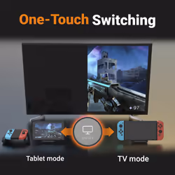 j5create JCD620 Mini Docking Station for Nintendo Switch™, Black - Additional view 6