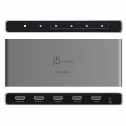 j5create JDSH814 8K HDMI™ 2.1 4-Way Splitter - Additional view 5