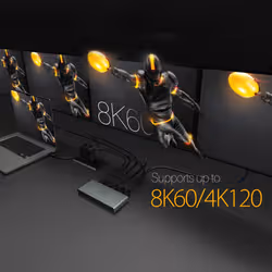 j5create JDSH814 8K HDMI™ 2.1 4-Way Splitter - Additional view 7