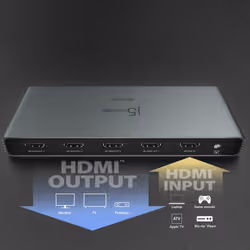 j5create JDSH814 8K HDMI™ 2.1 4-Way Splitter - Additional view 8